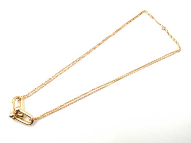 ティファニー買取 ハードウェアダブルリンクネックレス 